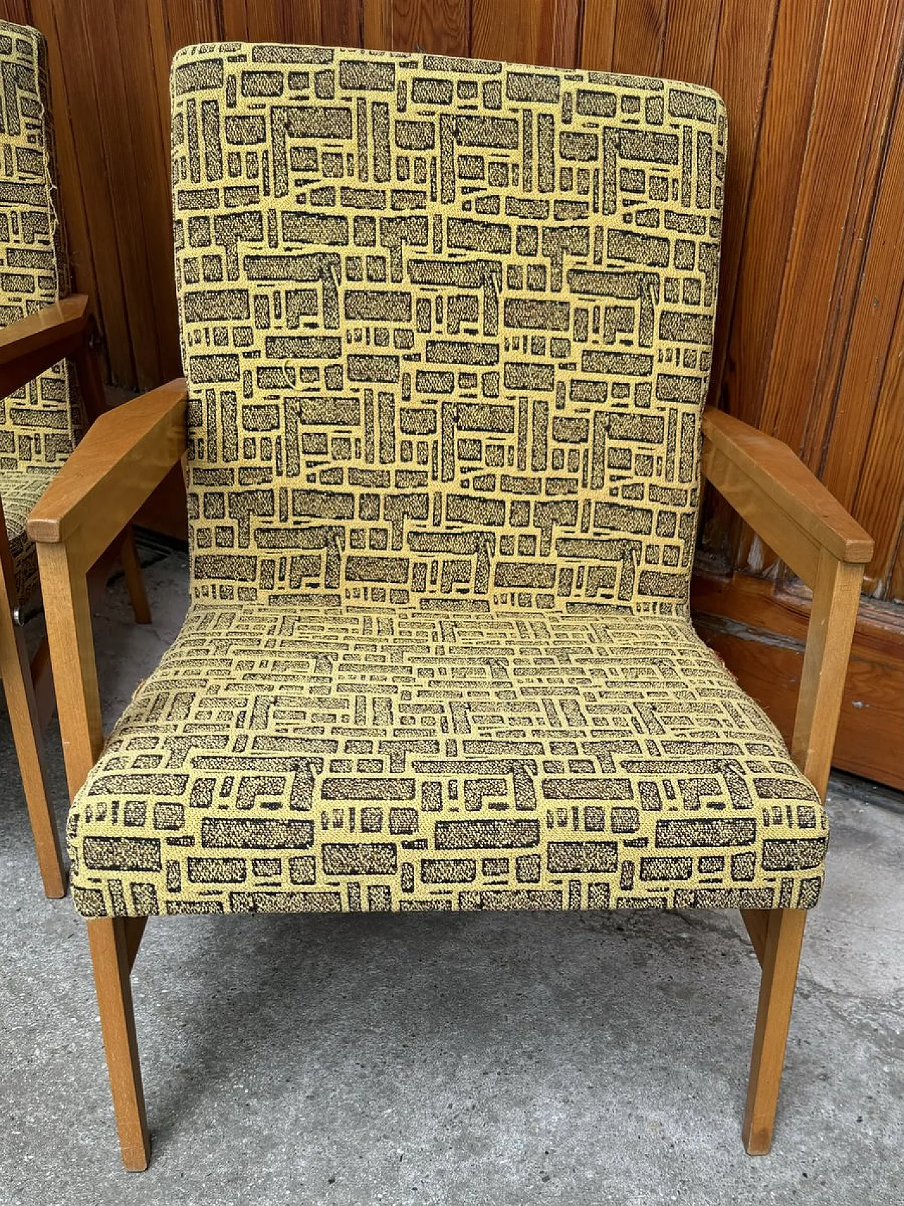 Pair of Mid-Century armchairs Györgyi, 1960s 5