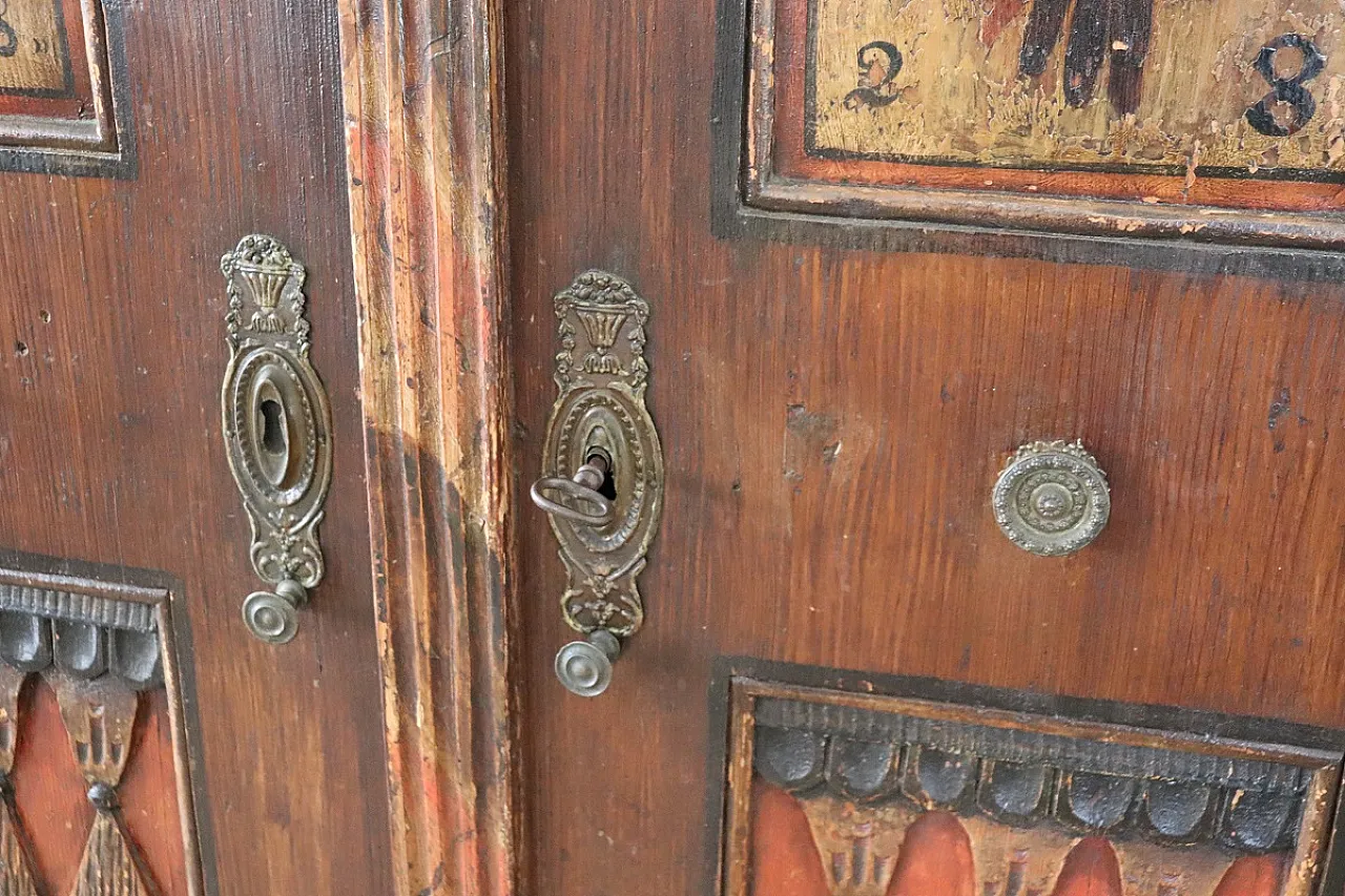 Tyrolean wardrobe, 1828 8