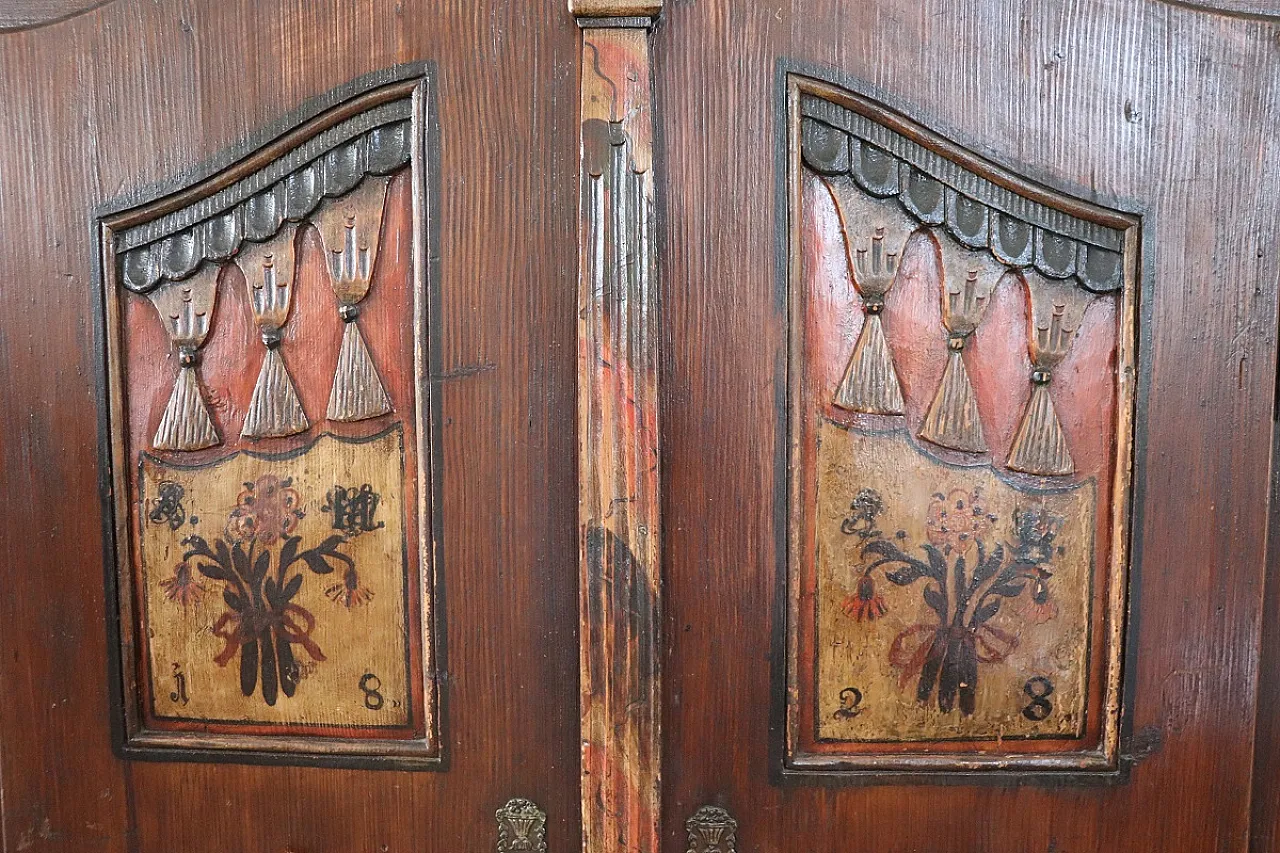 Tyrolean wardrobe, 1828 17