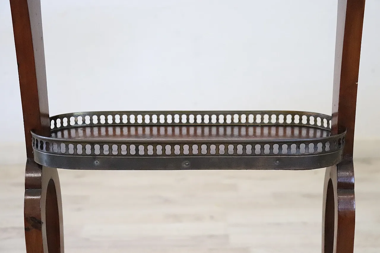 Wooden and marble table, late '800 7