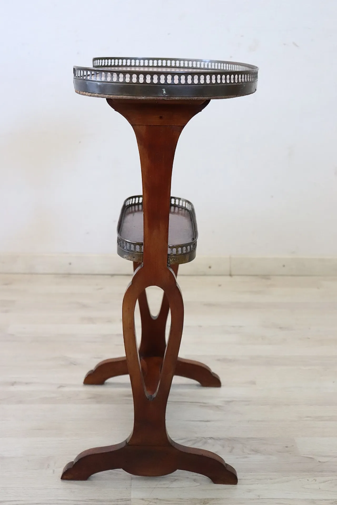 Wooden and marble table, late '800 8