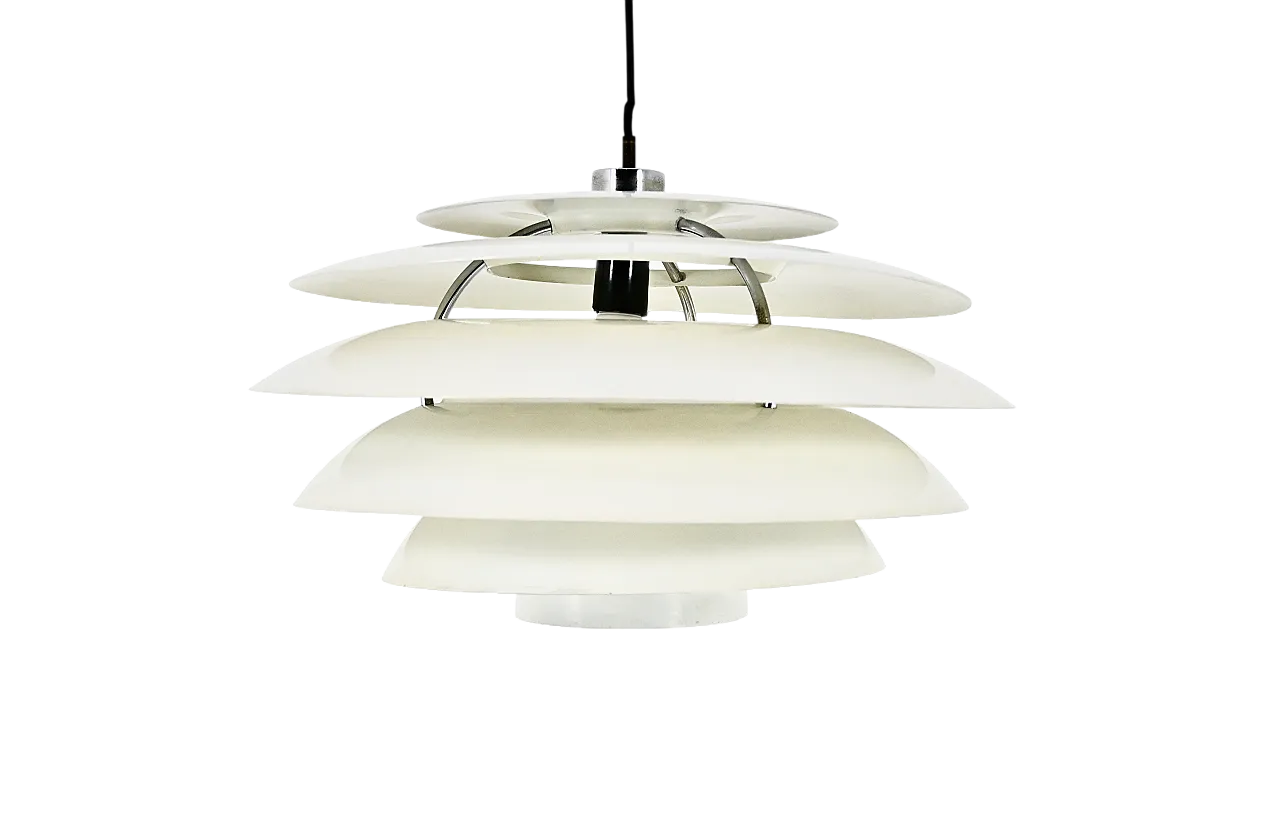 Lampada sospesa modello 1262 di Stilnovo, anni '60 12