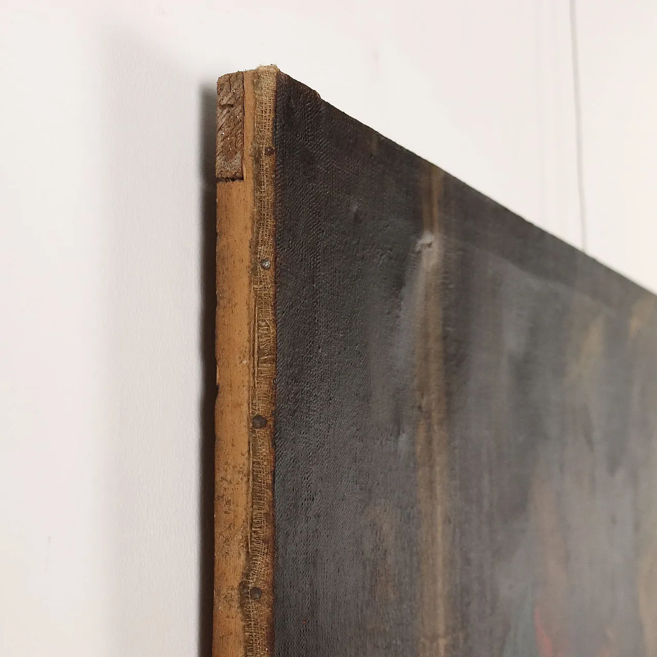 The healing of the man born blind, oil on canvas, 18th century 10