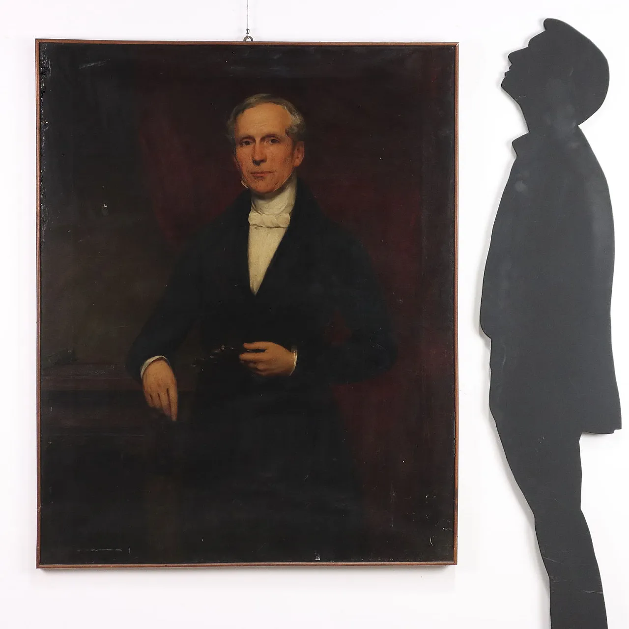 Ritratto di Lord Wood di Inchyra attribuito a John Watson Gordon, '800 2