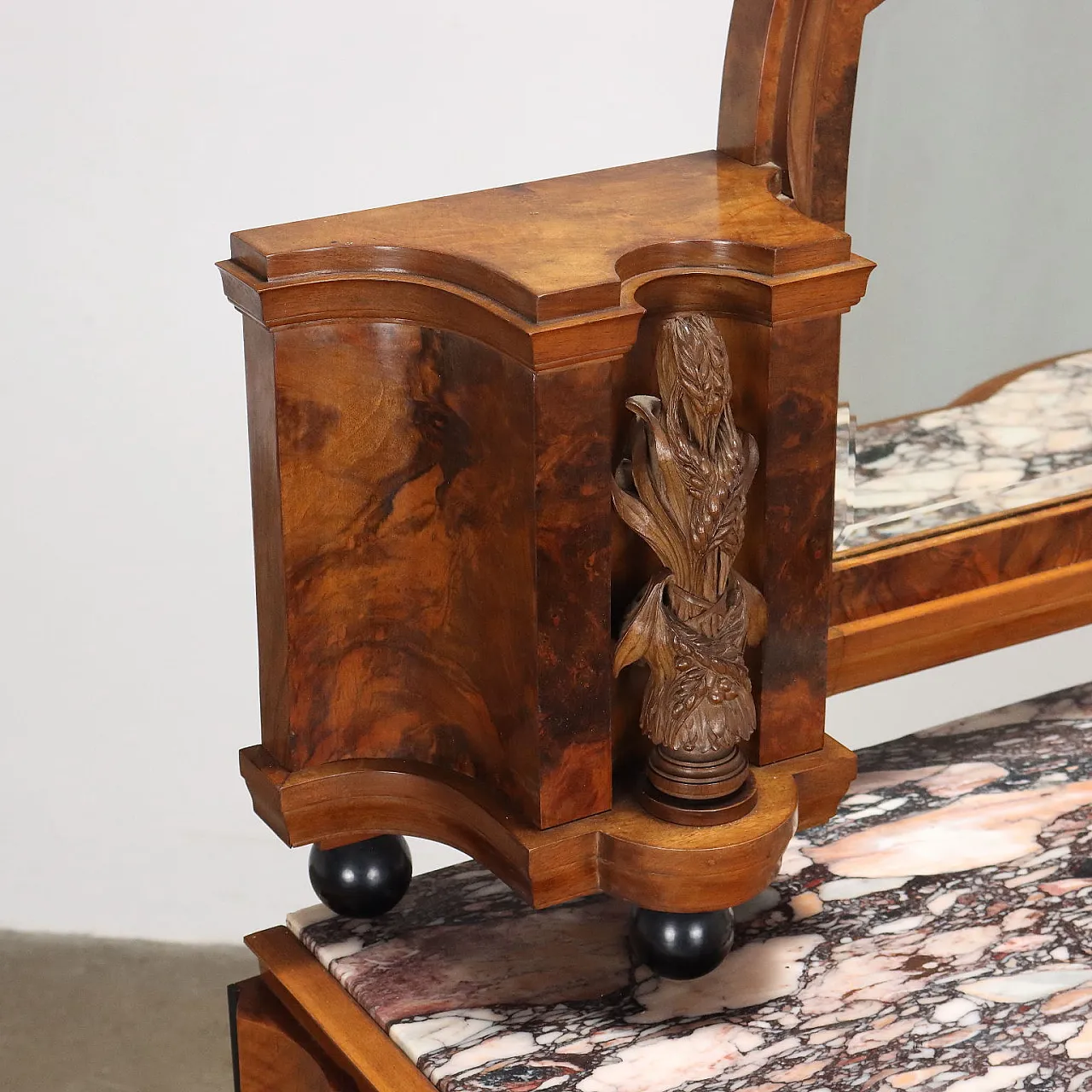 Credenza Art Decò in legno, inizi '900 7