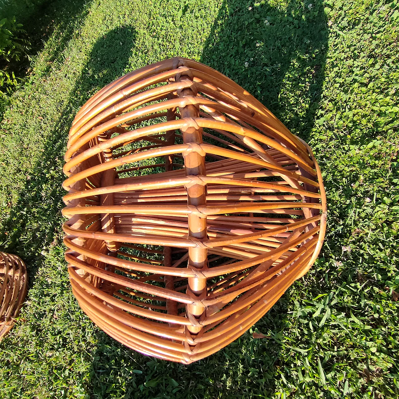 Bamboo stool, attributed to Janine Abraham and Dirk Jan Rol, 60s 6
