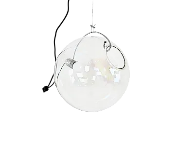 Lampada sospesa Sona di Carlo Nason per Lumenform, anni '70