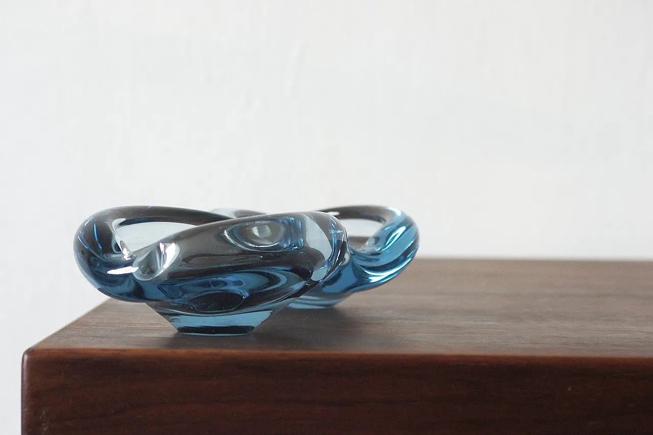 Coppia di posacenere di Lütken di Per Lütken per Holmegaard, anni '50 2