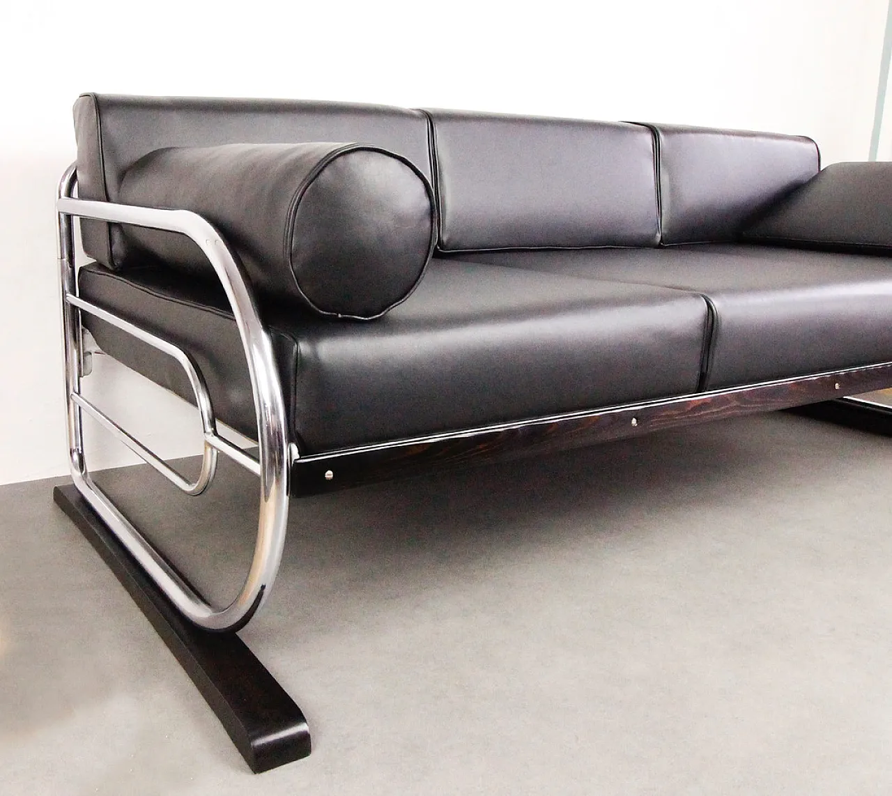 Divano tubolare di Hynek Gottwald  "Dark Night", anni '30 5