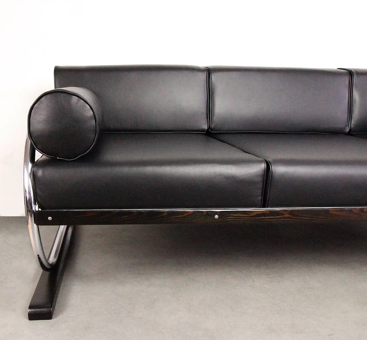 Divano tubolare di Hynek Gottwald  "Dark Night", anni '30 6