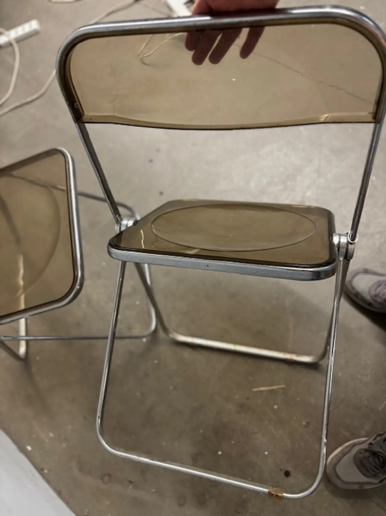 Coppia sedie Plia di Giancarlo Pieretti per Anonima Castelli, 1967 7