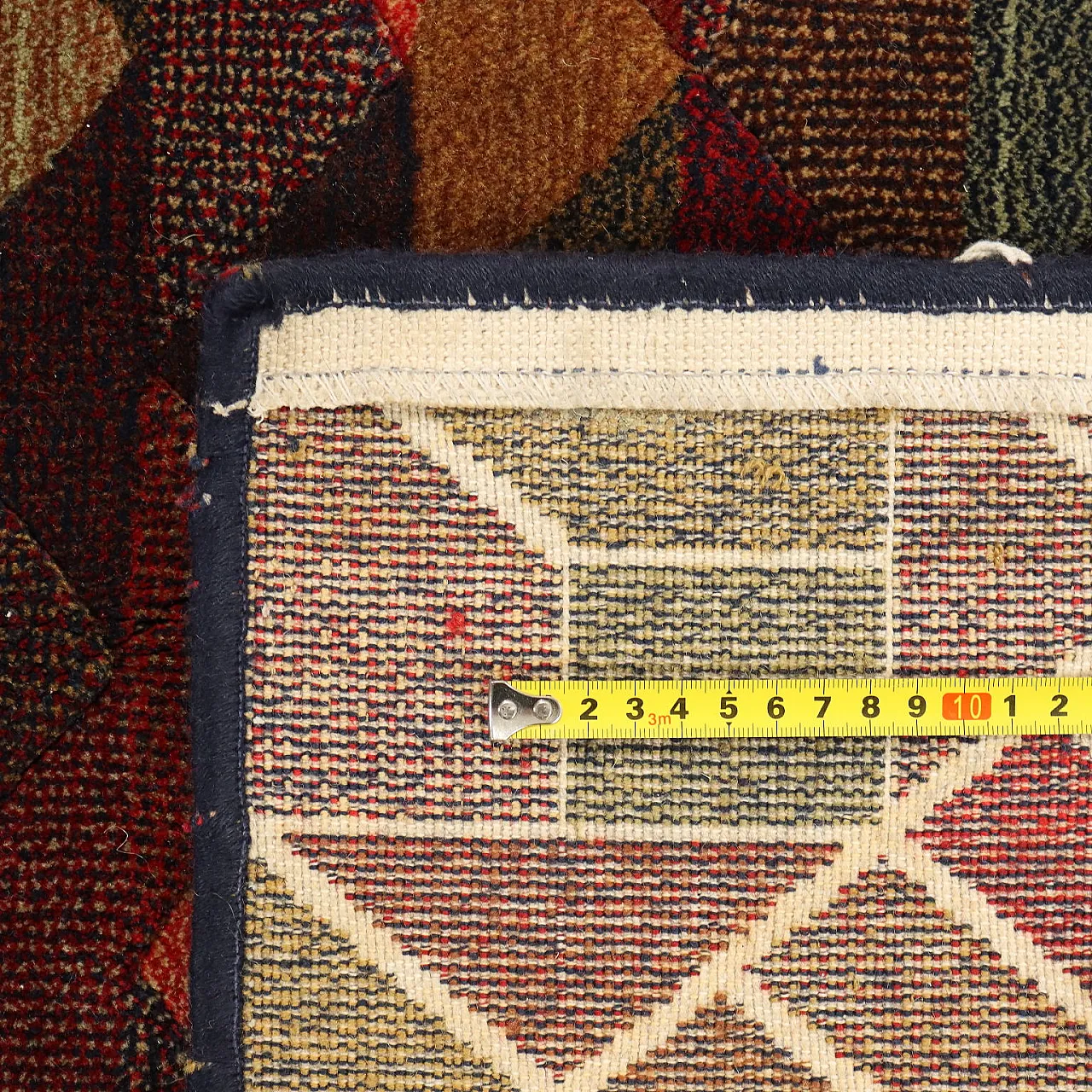 Tappeto in cotone e lana con nodo pesante di Missoni Vestor, '900 7