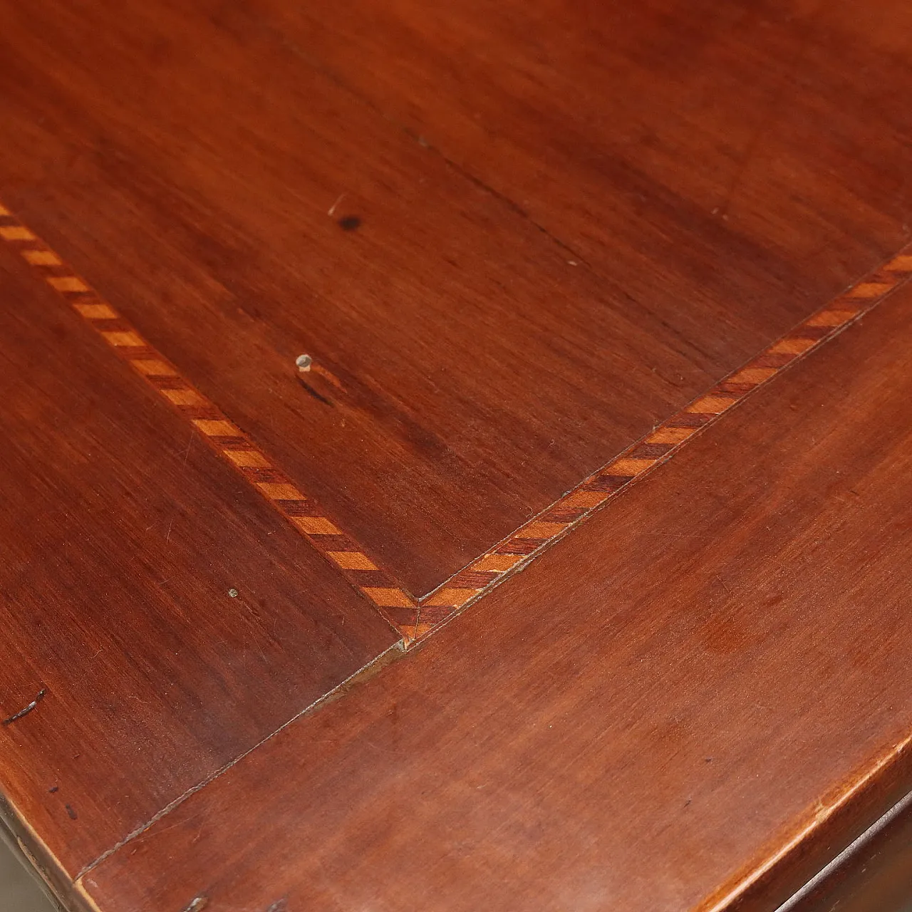 Tavolo a libro Luigi Filippo in ciliegio e noce, metà '800 9