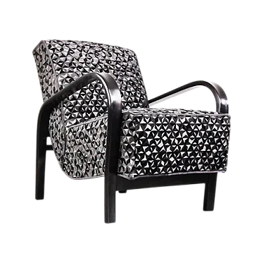 Coppia di poltrone n. 139 Cielo Notturno Art deco, anni '60