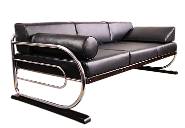 Divano tubolare di Hynek Gottwald  Dark Night, anni '30