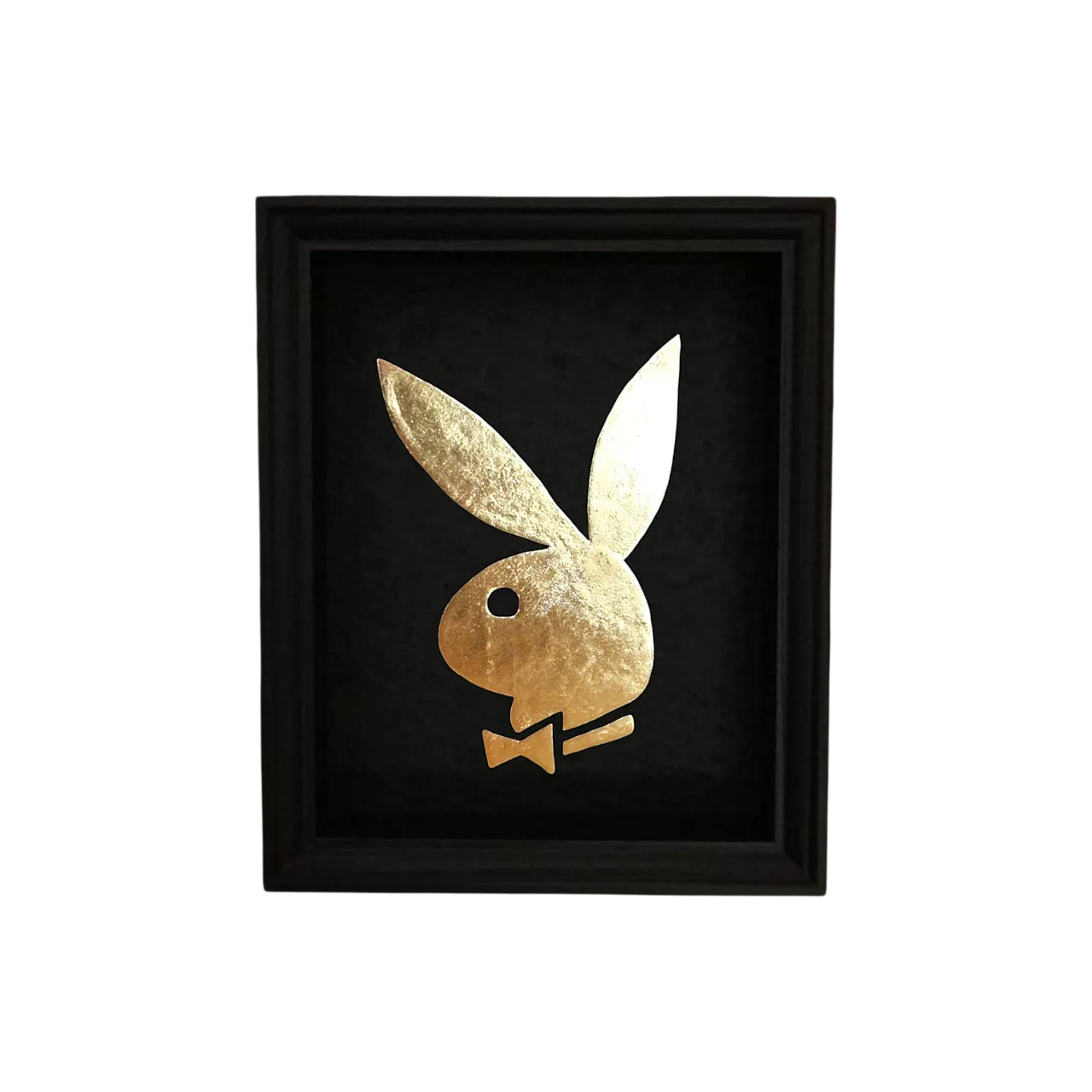 Playboy bunny 23kt gold plated in frame 80s and 90s collection 8