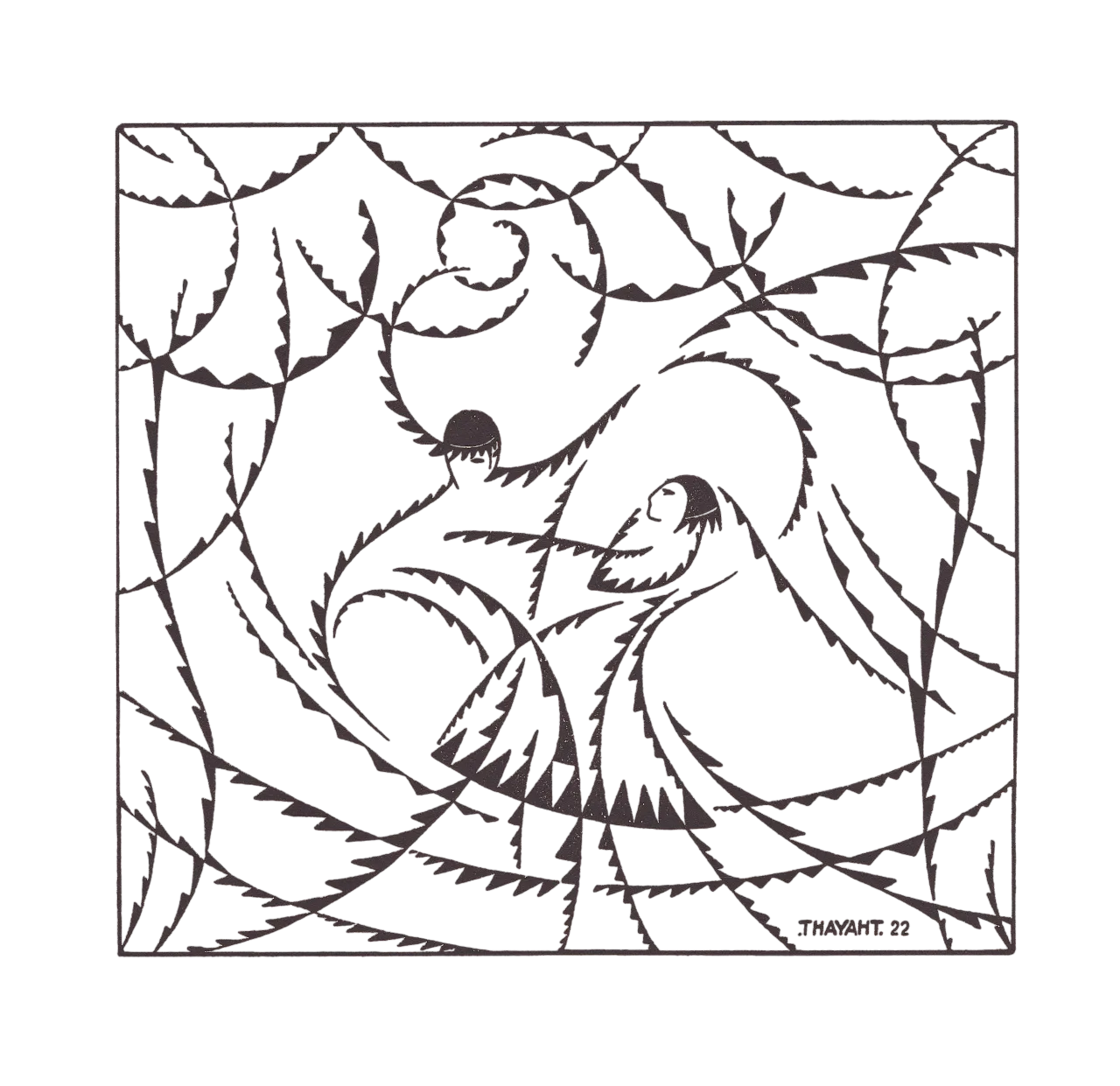 Xilografia Thayaht by Ernesto Michahelles, '900 16