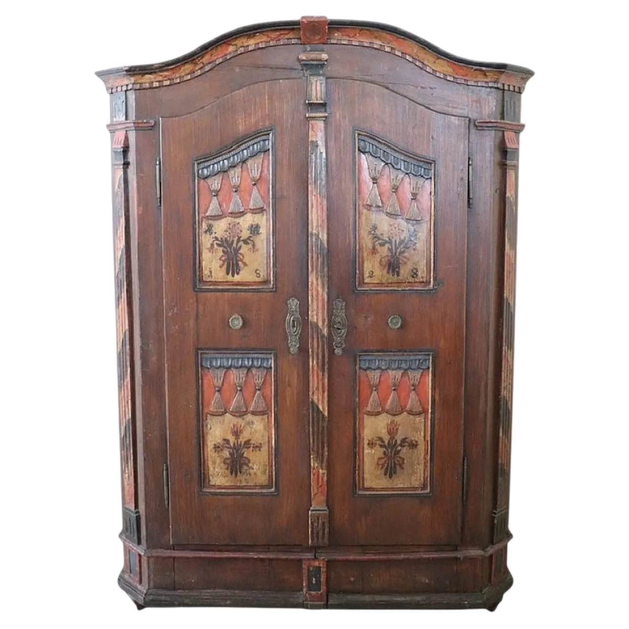 Tyrolean wardrobe, 1828 22