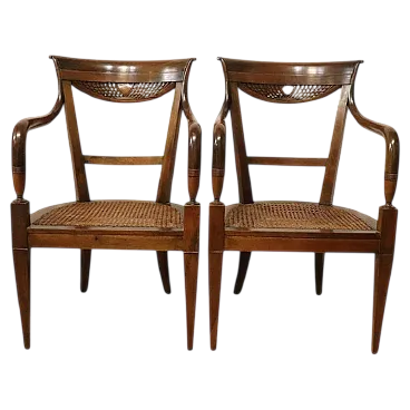 Couple of ancient armchairs, '700