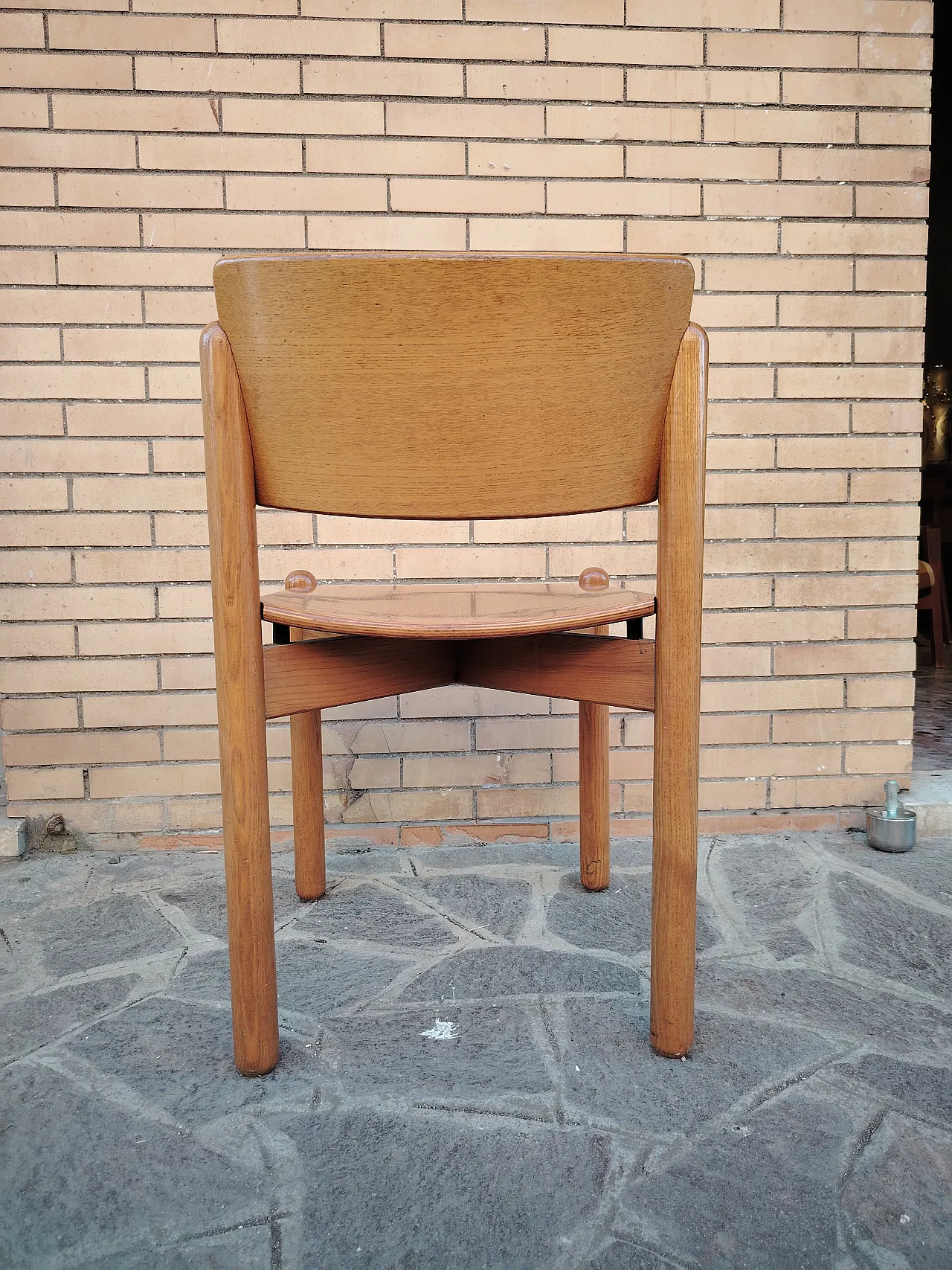 4 Sedie stile Charlotte Perriand, anni '70 4