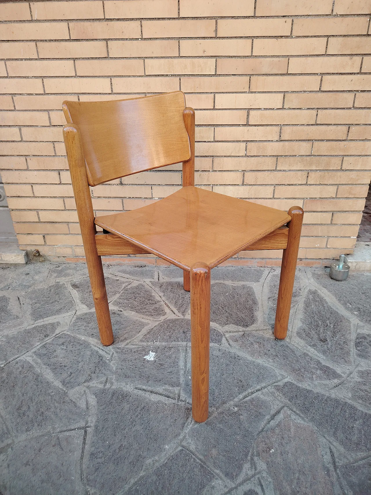 4 Sedie stile Charlotte Perriand, anni '70 8