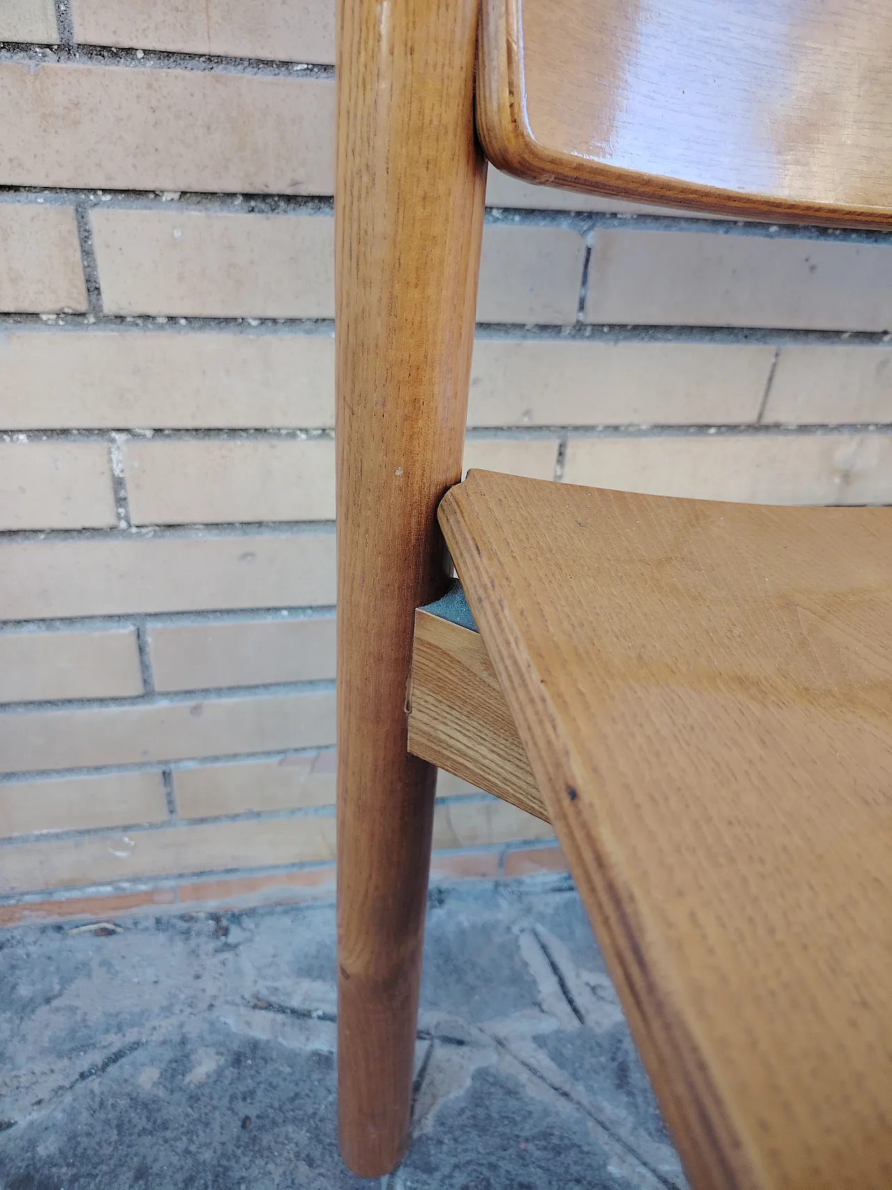 4 Sedie stile Charlotte Perriand, anni '70 15