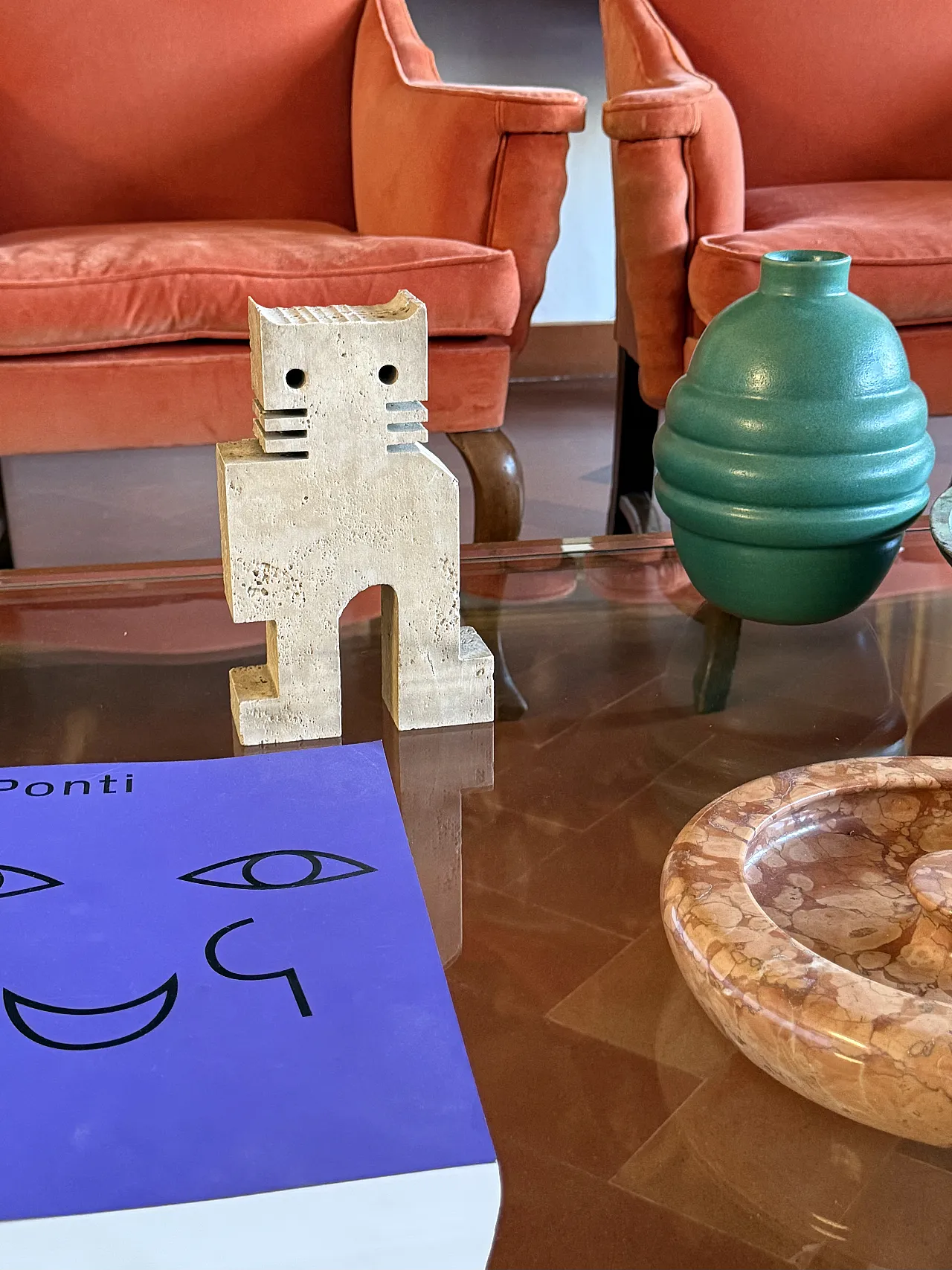 Scultura di gatto di Enzo Mari per F.lli Mannelli, anni '70 5