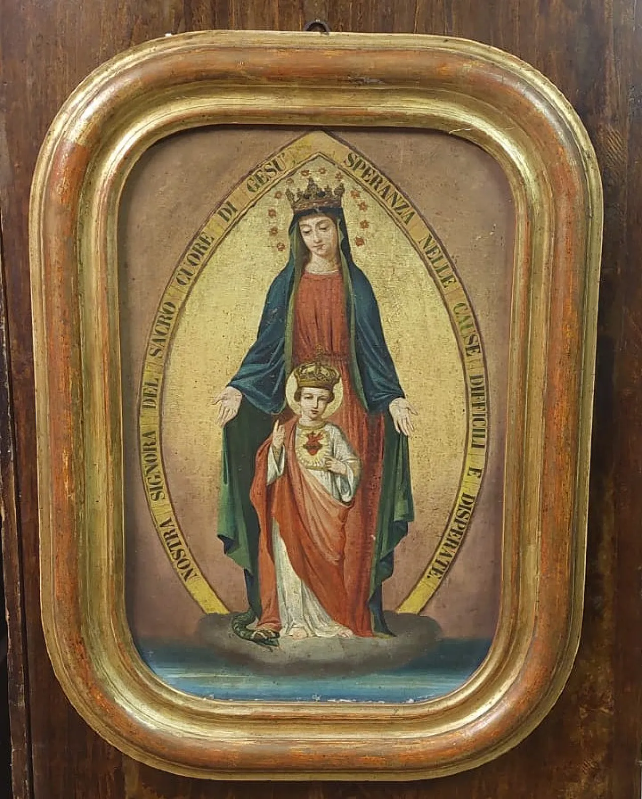 Our Lady of the Sacred Heart of Jesus, oil on canvas, 19th century 1