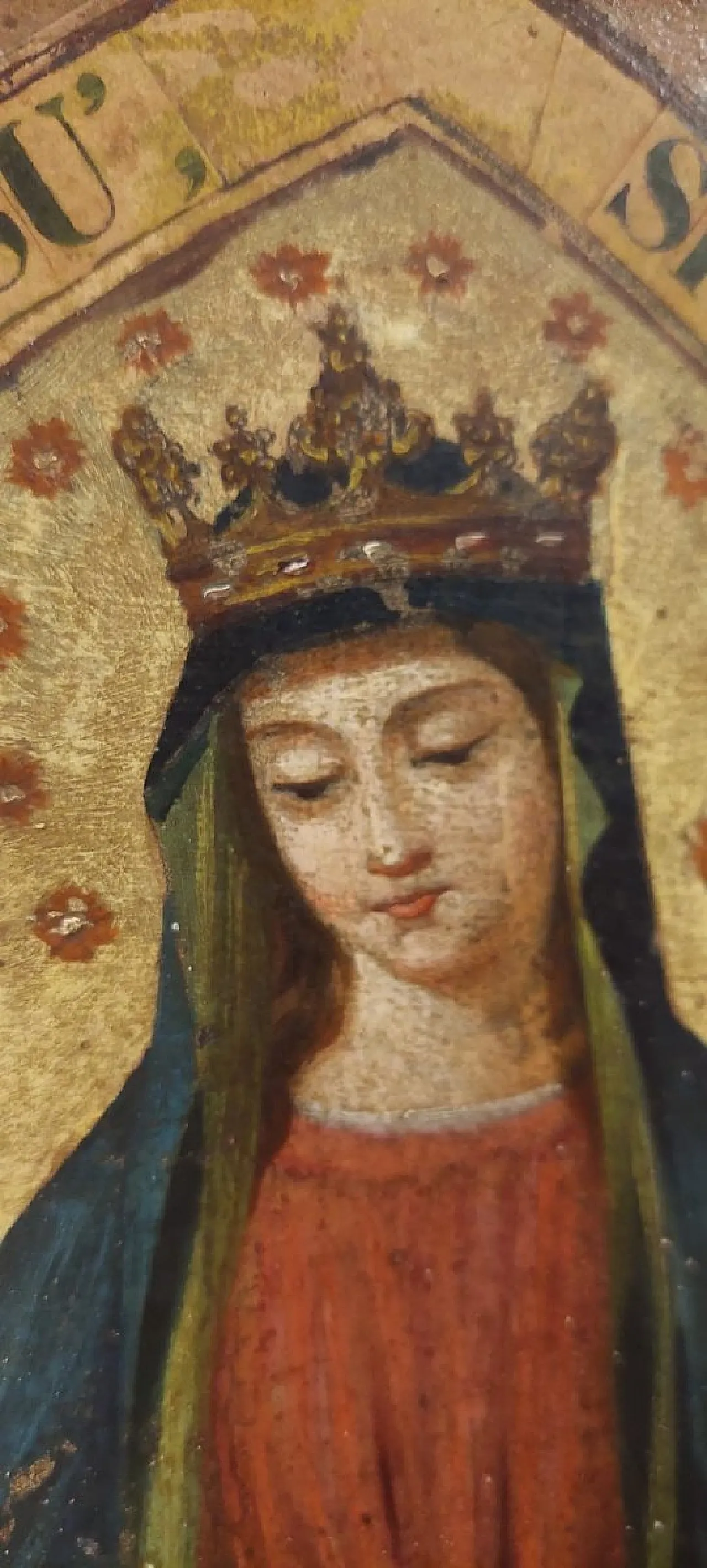 Our Lady of the Sacred Heart of Jesus, oil on canvas, 19th century 2