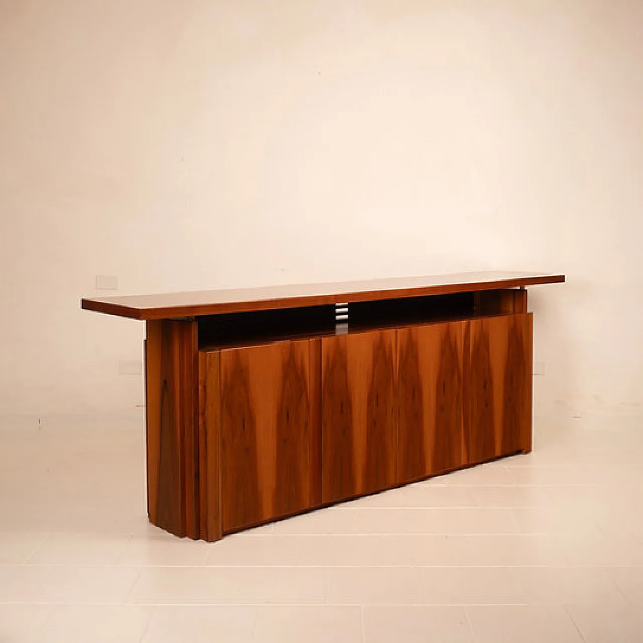 Crdenza in legno stile Rivadossi, anni ’80 1