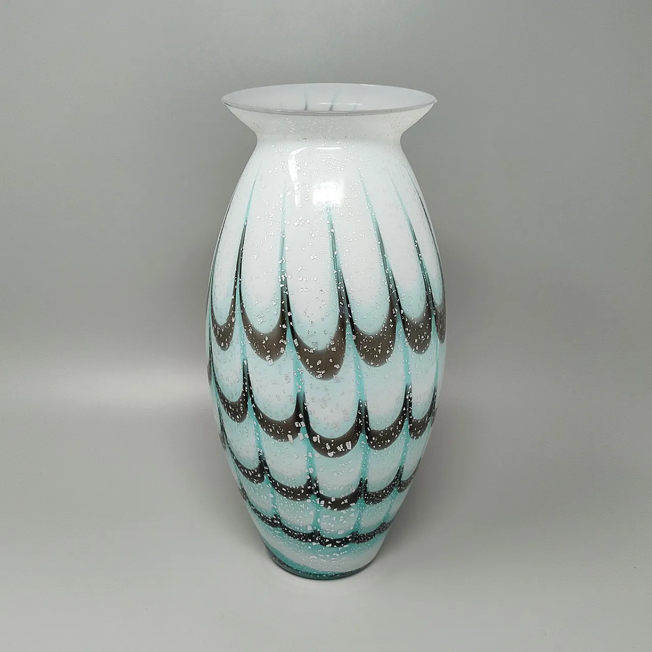 Handcrafted Vase in Murano Glass, 1960s 2