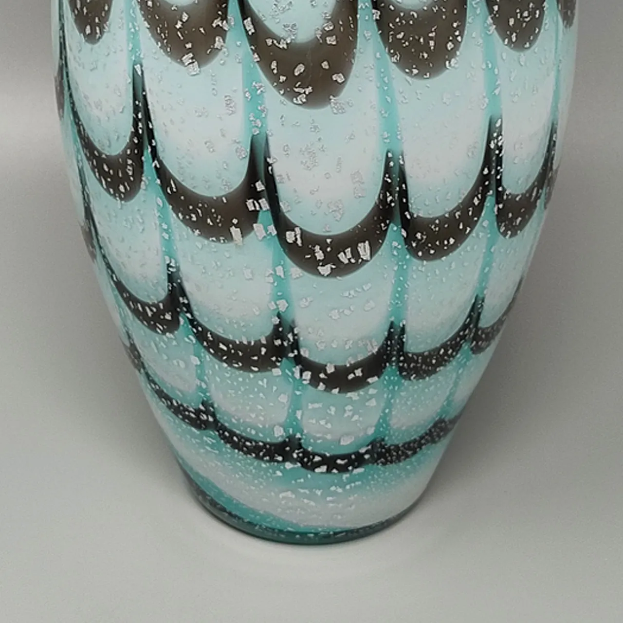 Handcrafted Vase in Murano Glass, 1960s 7