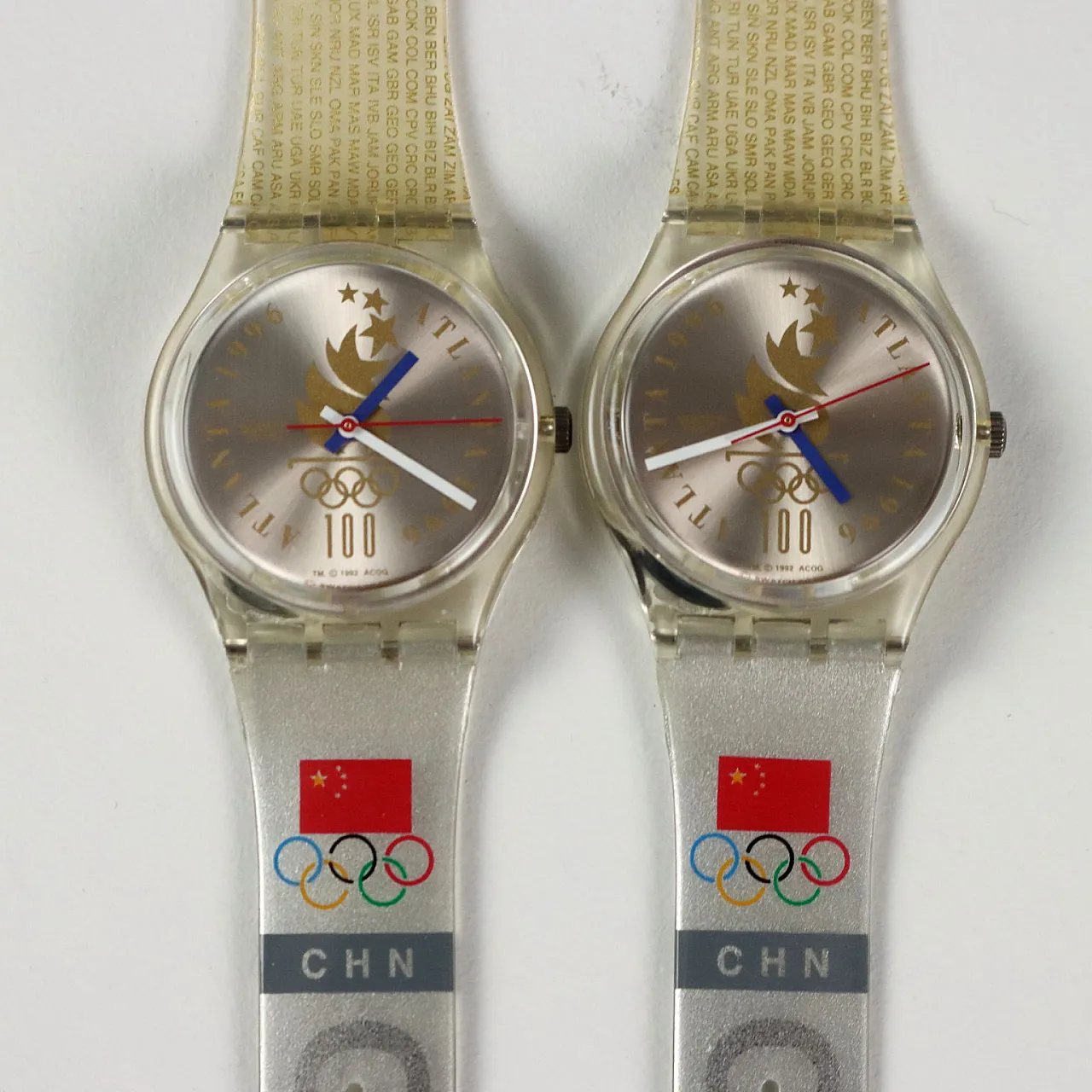 10 Orologi Swatch Olympic Team, anni '90 2
