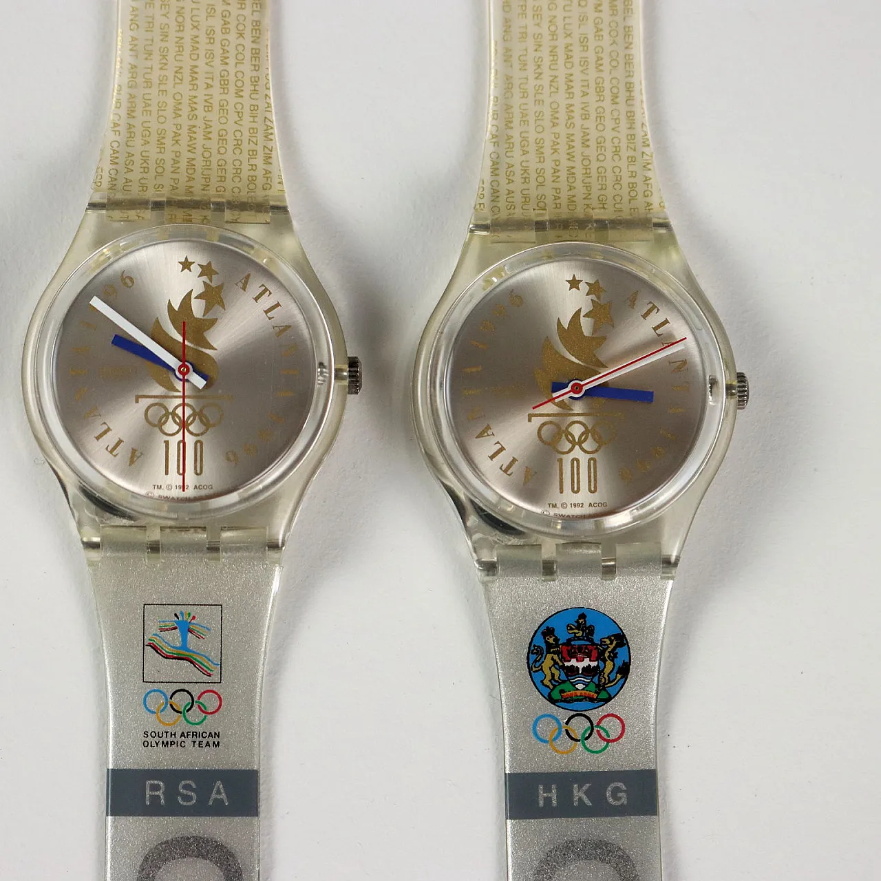 10 Orologi Swatch Olympic Team, anni '90 3