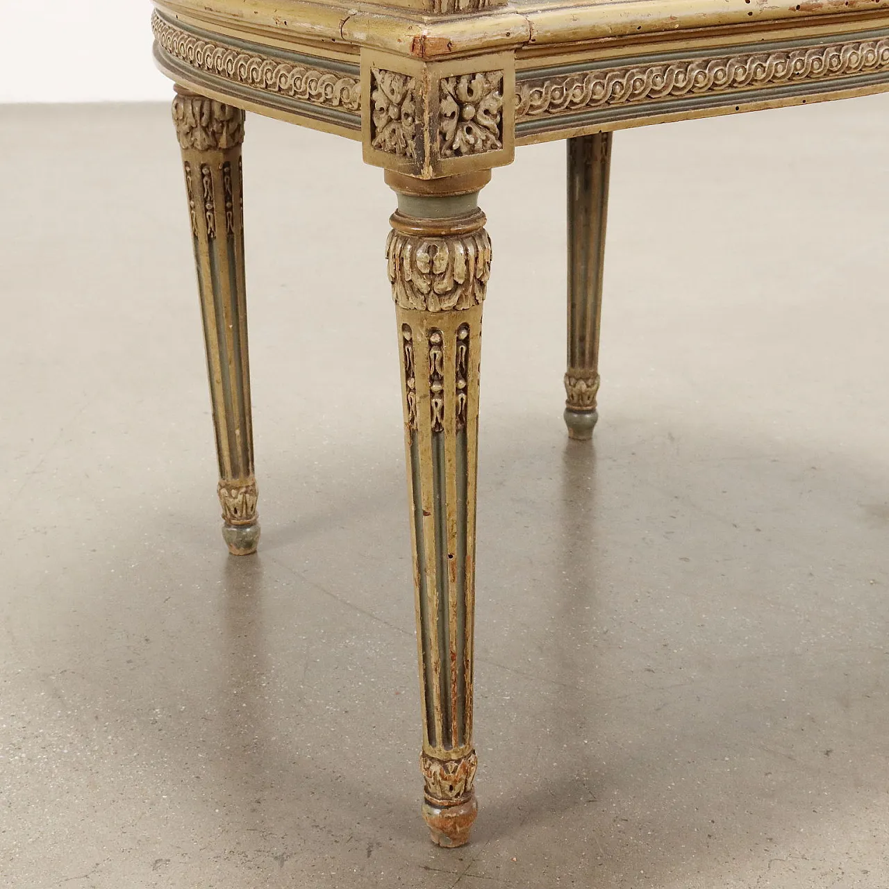 Poltroncine in stile Neoclassico paglia di Vienna, '900 7