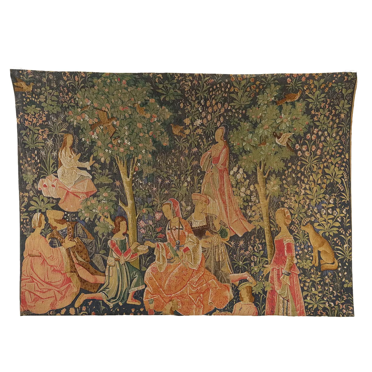 Tapestry reproduction of the Fêtes Galantes, 20th century 1