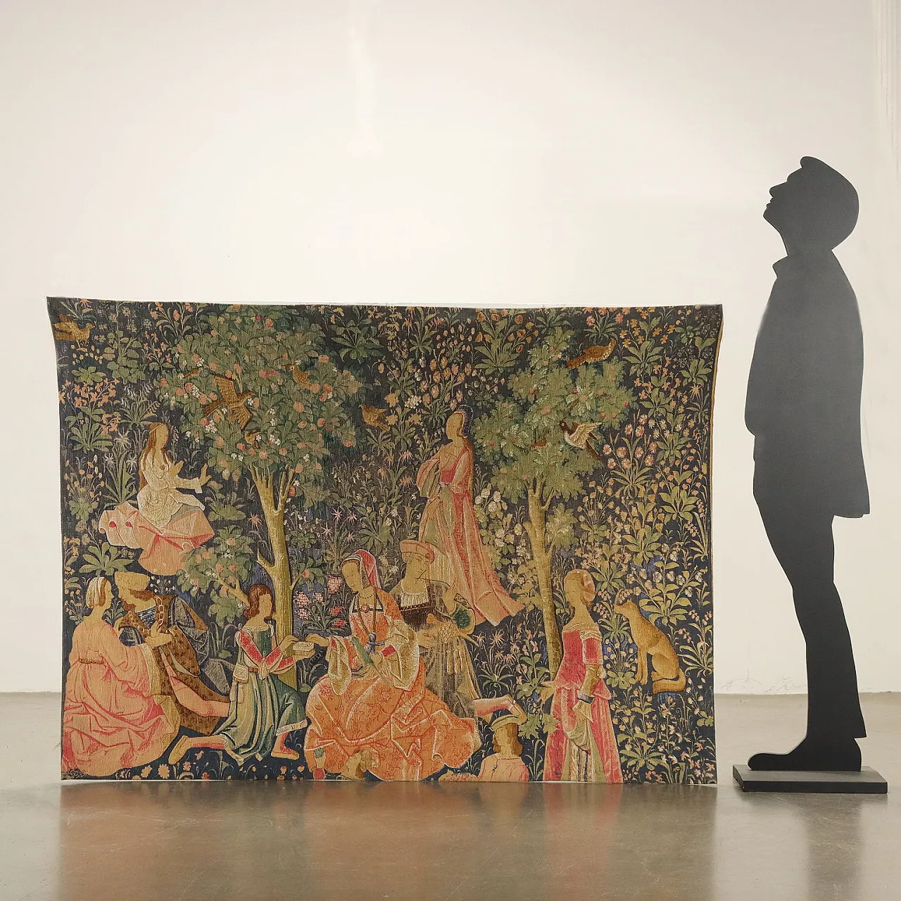 Tapestry reproduction of the Fêtes Galantes, 20th century 2