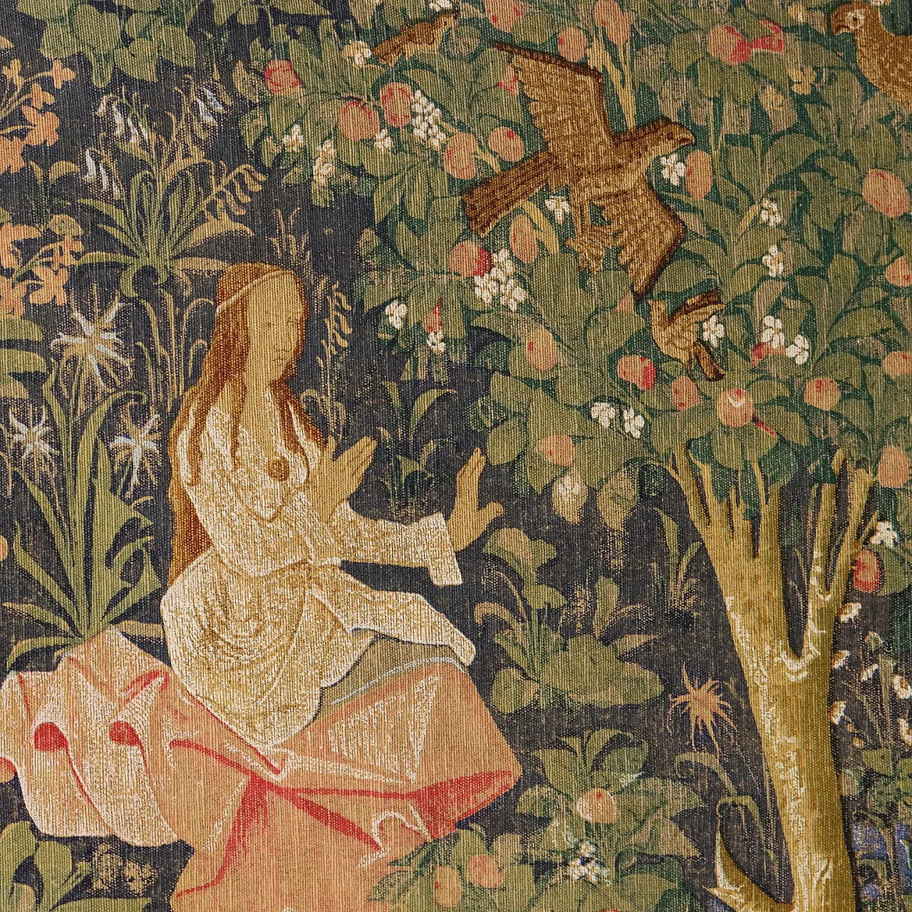 Tapestry reproduction of the Fêtes Galantes, 20th century 7