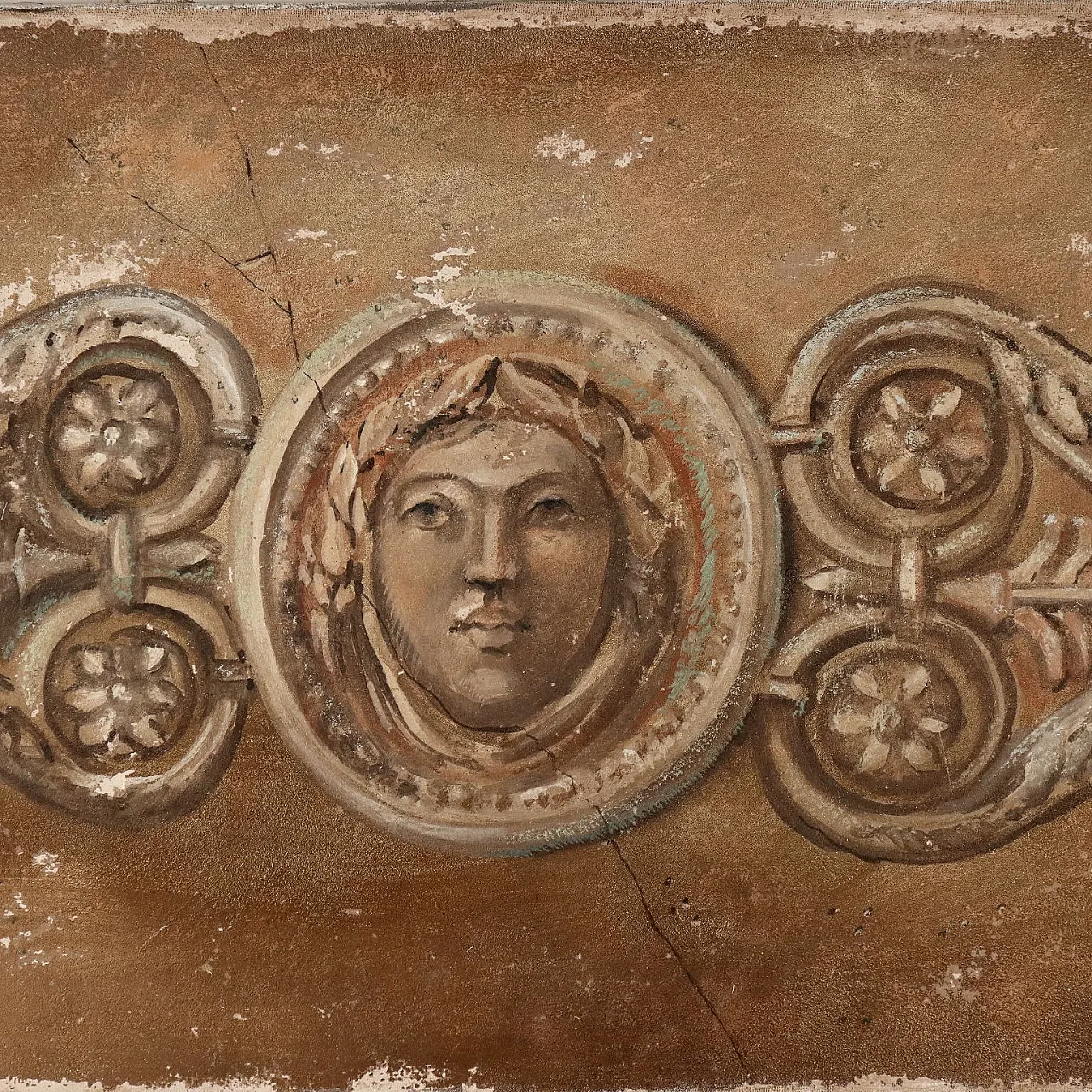 Finto affresco su tela, '900 3