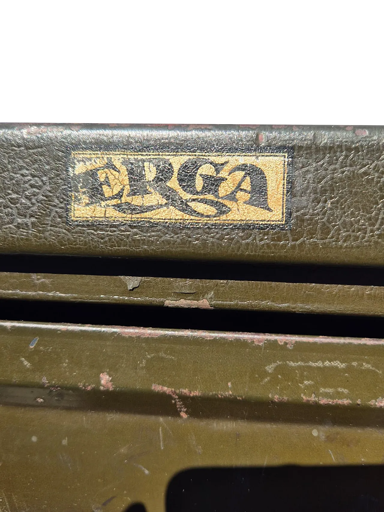 Vintage iron industrial filing erga 1940s - Pietro CR company 6