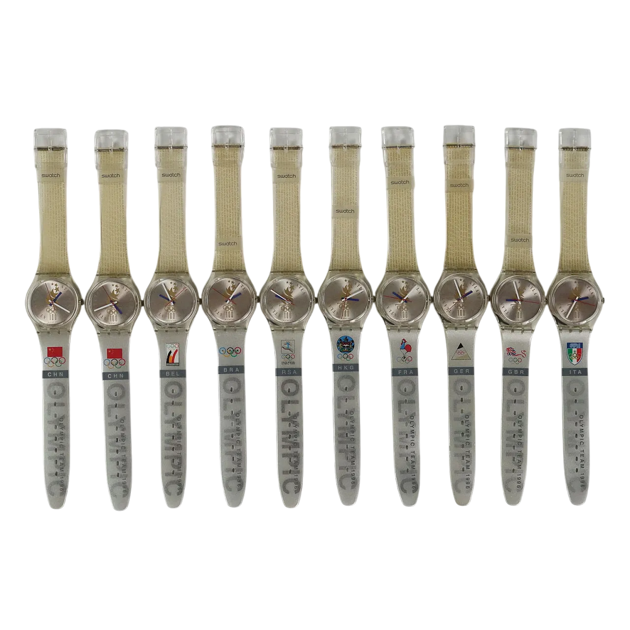 10 Orologi Swatch Olympic Team, anni '90 8