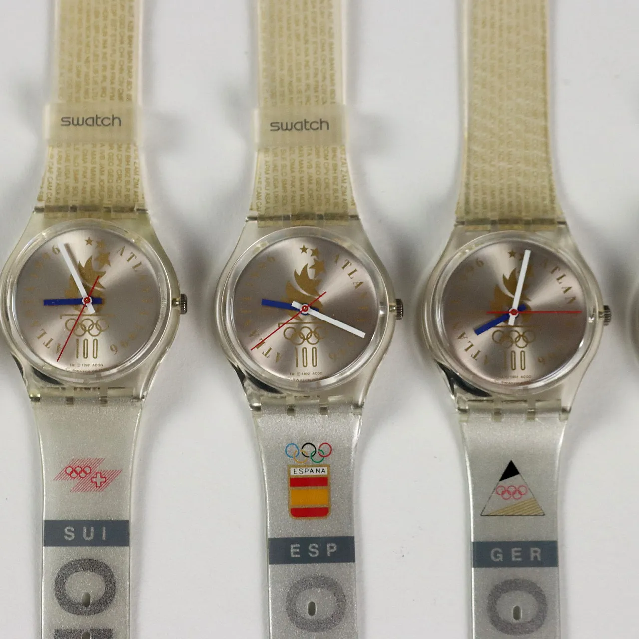10 Orologi Swatch Olympic Team, anni '90 4
