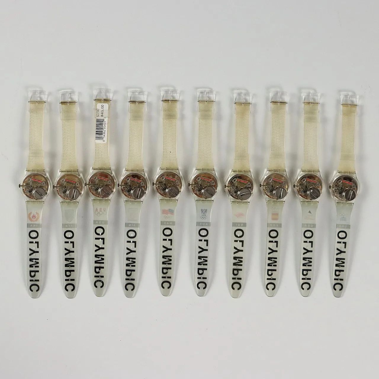 10 Orologi Swatch Olympic Team, anni '90 6