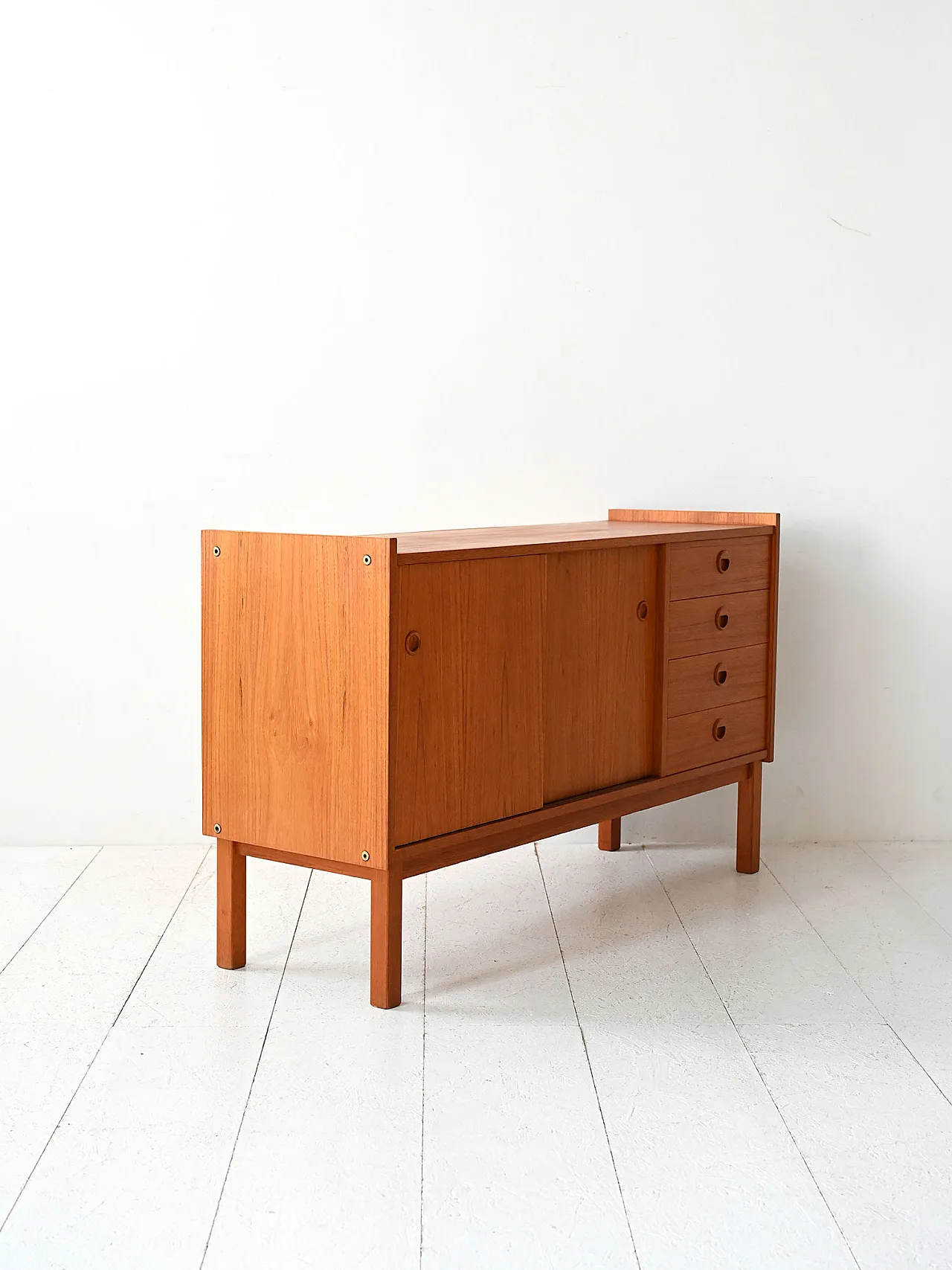 Credenza scandinava in teak, anni '60 5