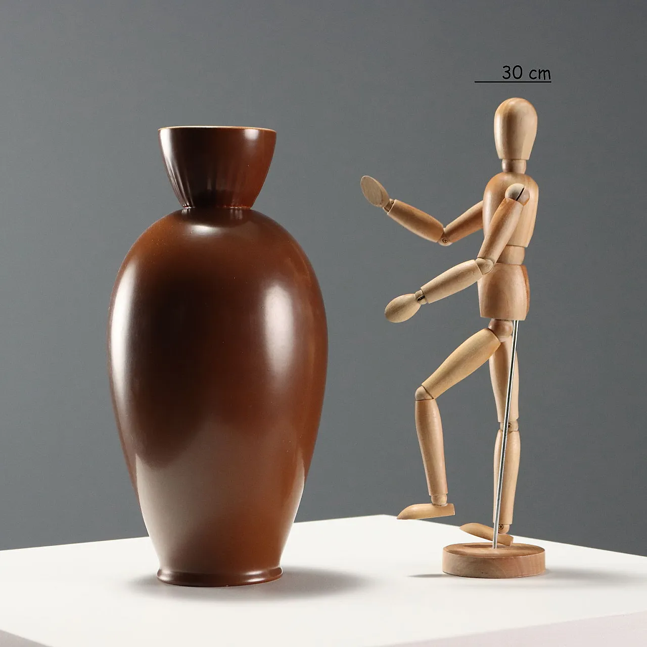 Vaso di Giovanni Gariboldi per Richard Ginori San Cristoforo, anni '50 2