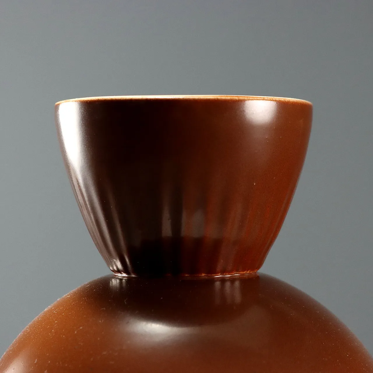 Vaso di Giovanni Gariboldi per Richard Ginori San Cristoforo, anni '50 3