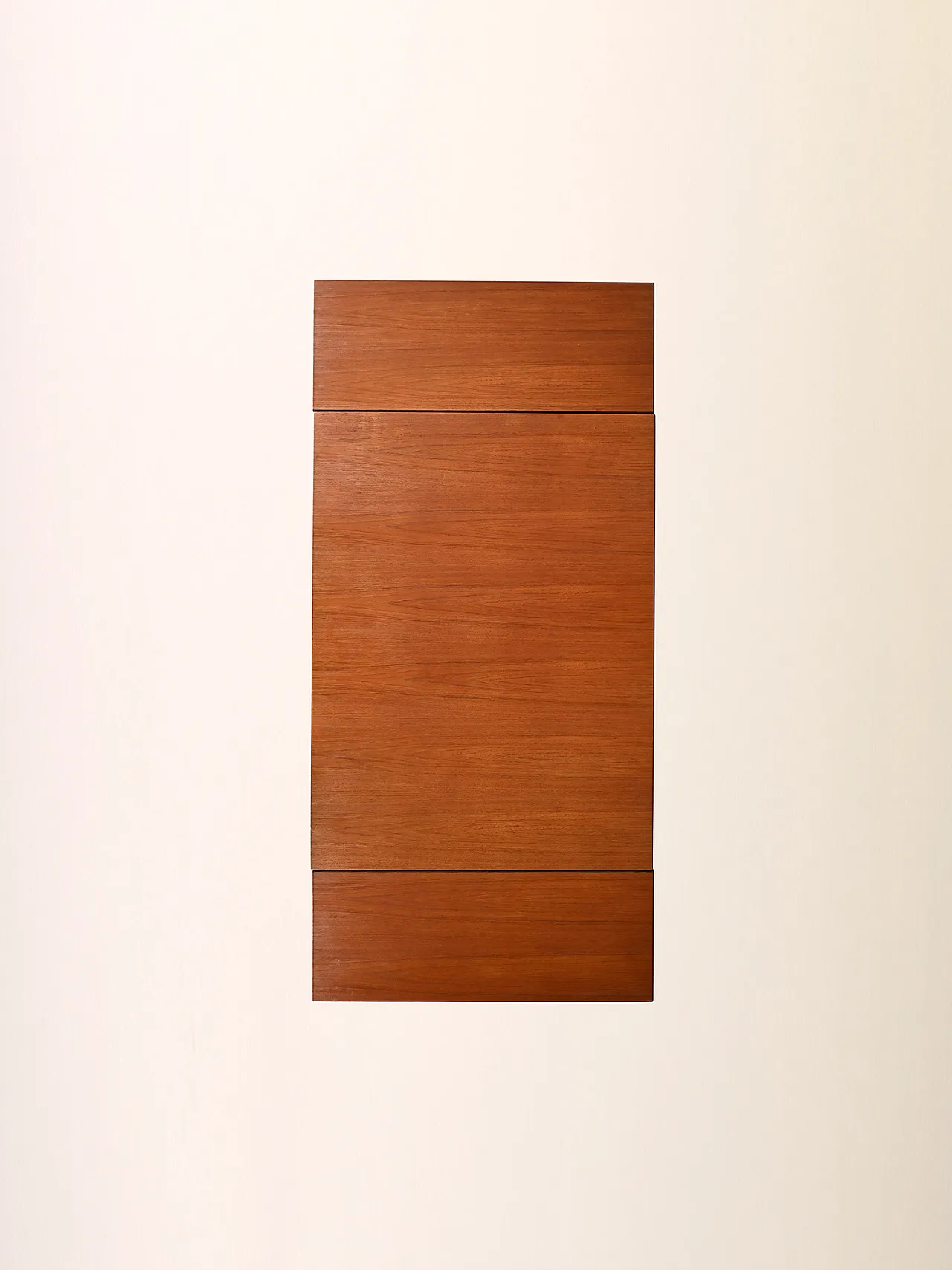 Scandinavian table in Teak and oak, 50s 11