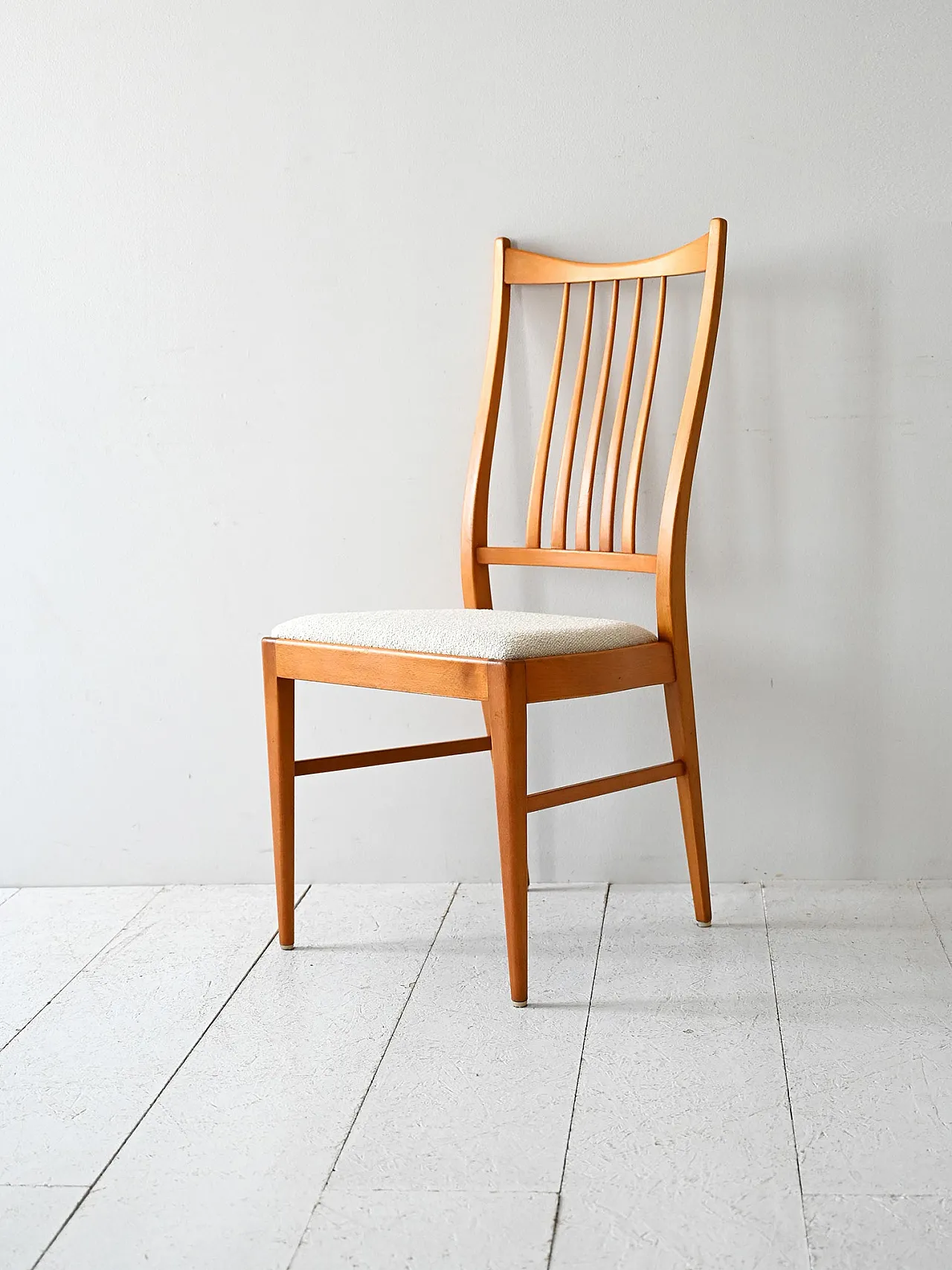 4 sedie scandinave in faggio, metà '900 2