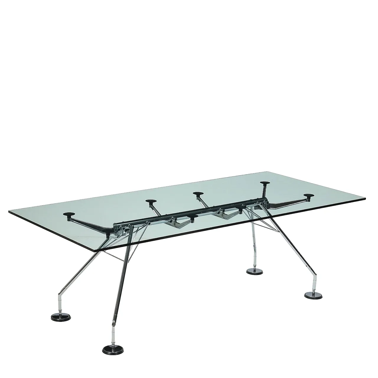 Nomos Table by Norman Foster for Tecno, Italy, 1990s 1