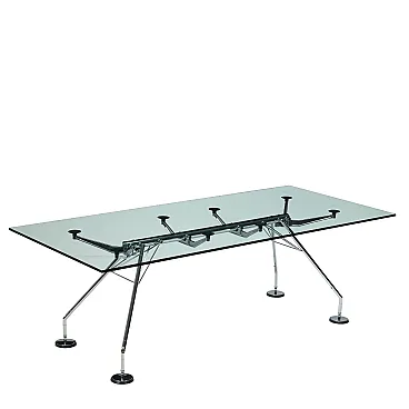 Nomos Table by Norman Foster for Tecno, Italy, 1990s